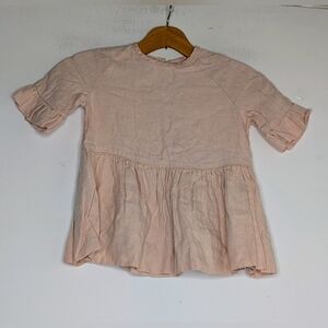 Bebe Organic linen dress size 2Y